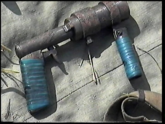 Homemade weapon, homemade grenade launcher