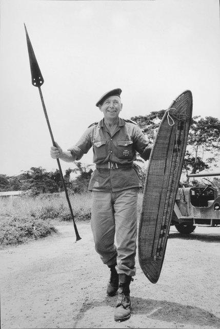 Siegfried MÃ¼ller in African dress