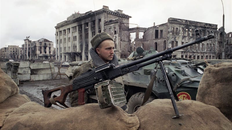 Chechnya checkpoint