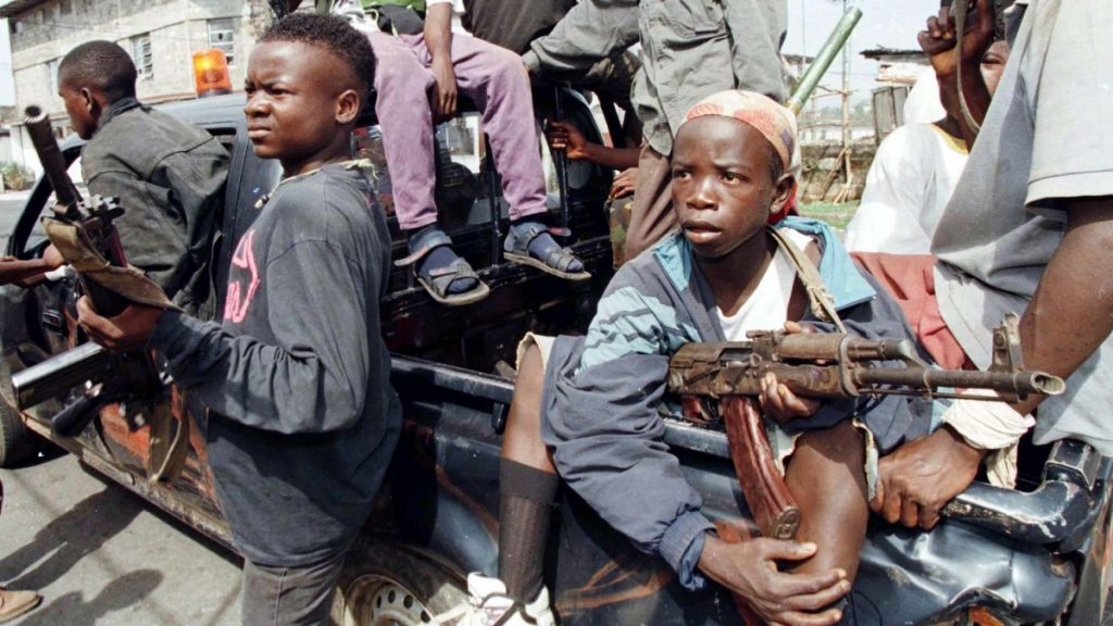 Child soldiers Charles Taylor Liberian Civil War