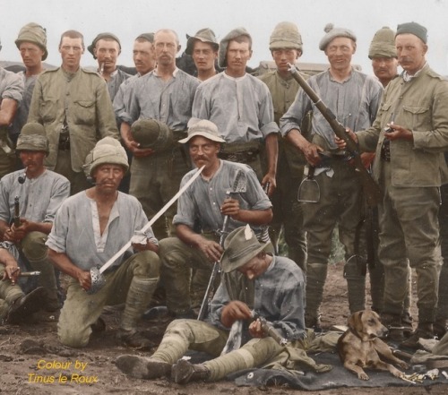British Soldiers during the Boer War