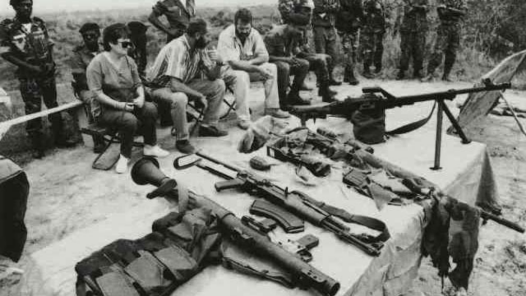 Mercenaries in Angola Cyprus shotgun charlie