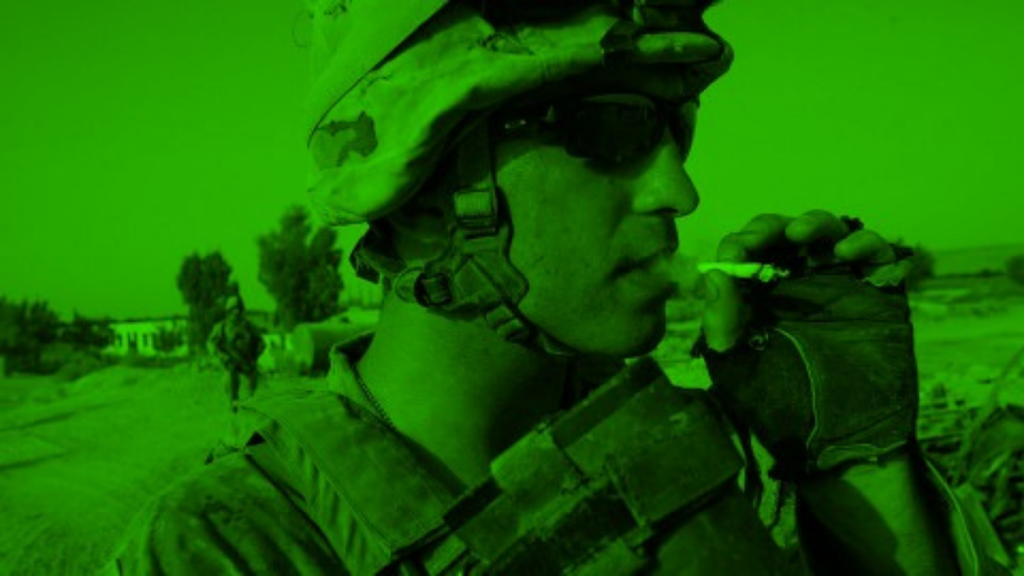 Tobacco in modern warfare