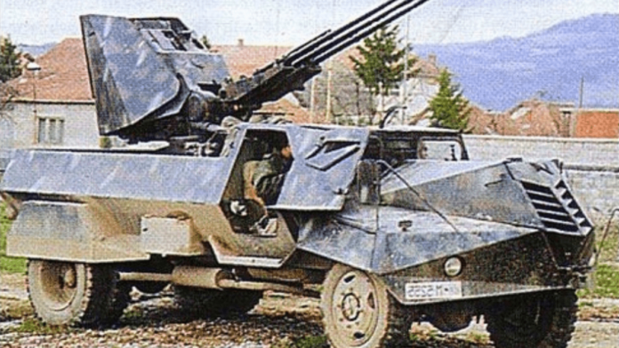 The Mad Max Vehicles of the Serbian Garda Panteri