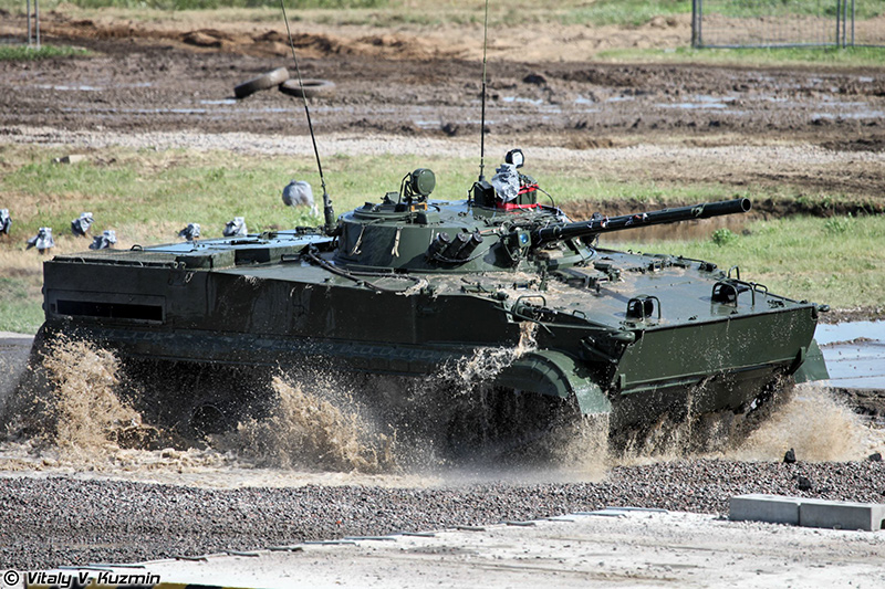 bmp-3 in the water
