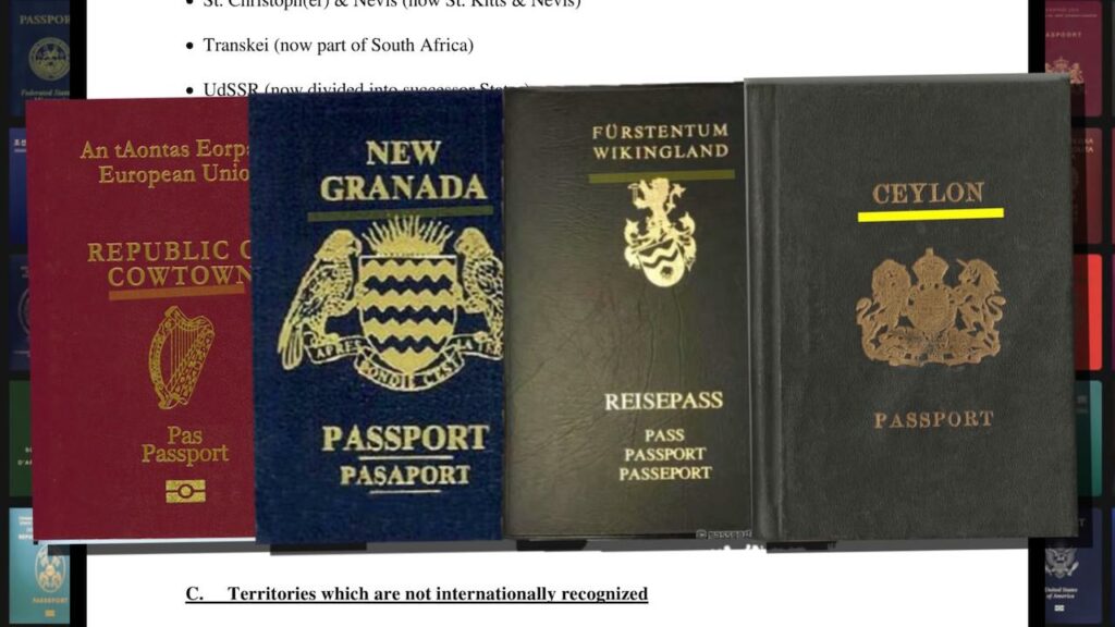 A Forgotten Loophole From The 90s Camouflage Passports 9698