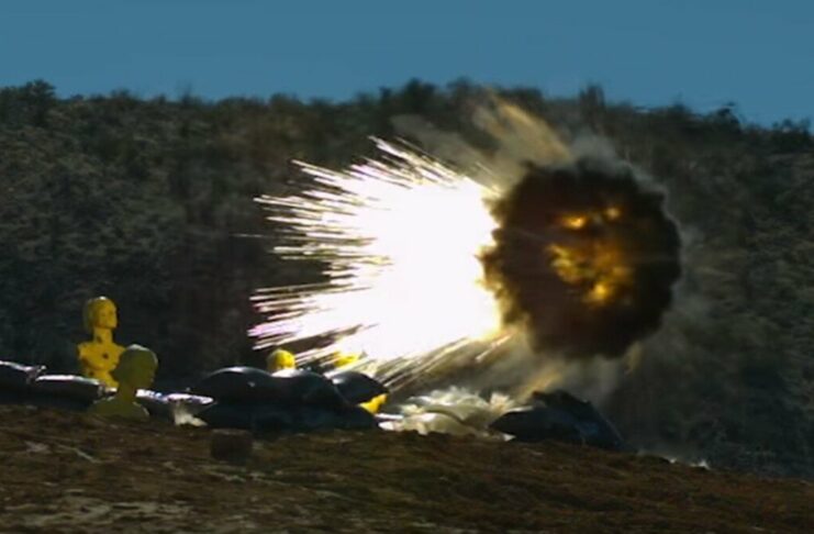 Air-burst shells